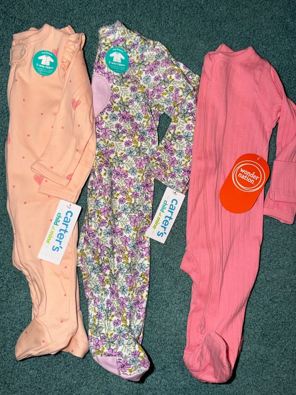 Carter's/WonderNation Baby Girls 0-3M Bundle!
